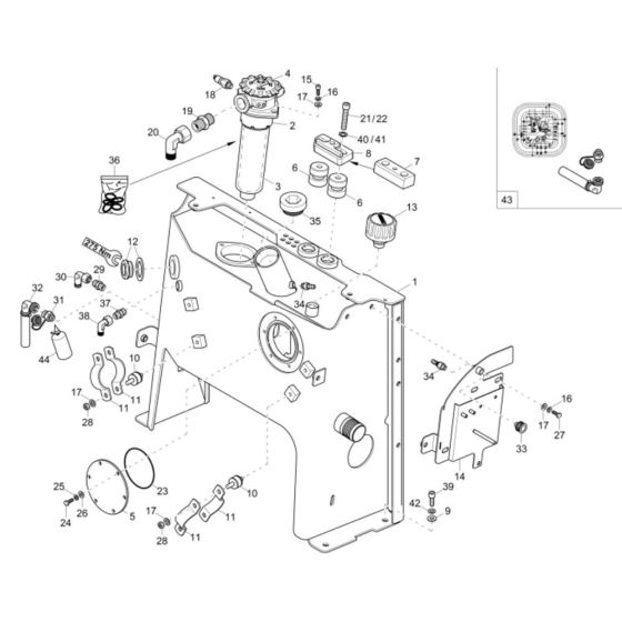 Hydraulic Tank Assembly