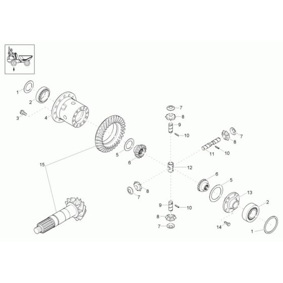 Differential Axle Assembly