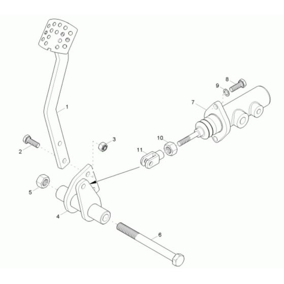 Foot Brake Assembly