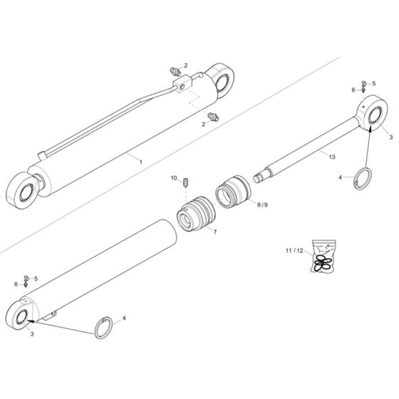 Tilt Ram Assembly