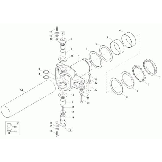 Joint Assembly for Wacker 5001