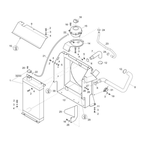 Water Cooler Assembly