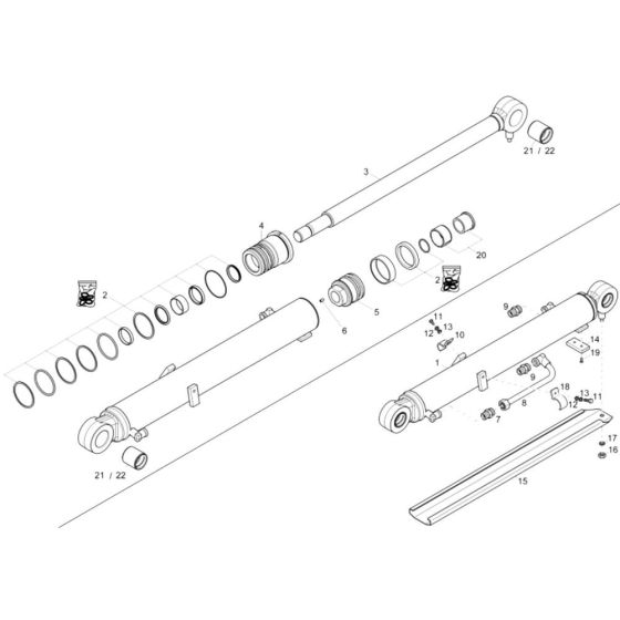 Boom Cylinder Assembly