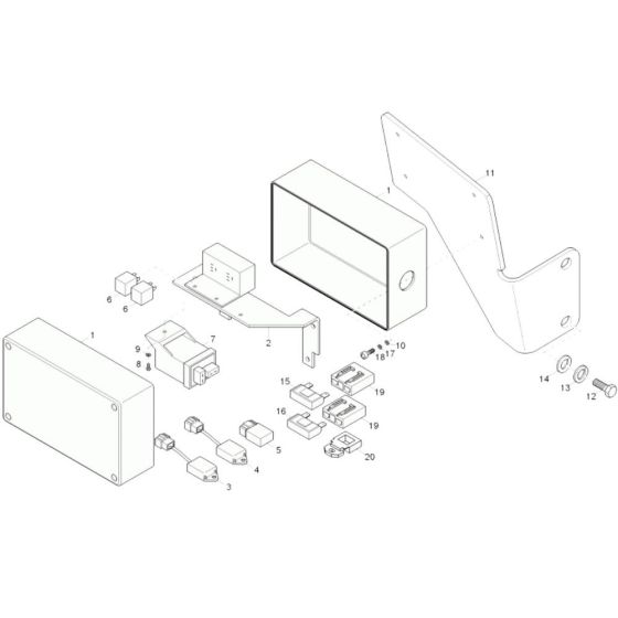 Relay Box for Wacker 50Z3