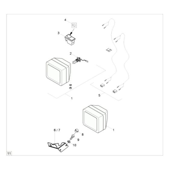 Front Light Assembly