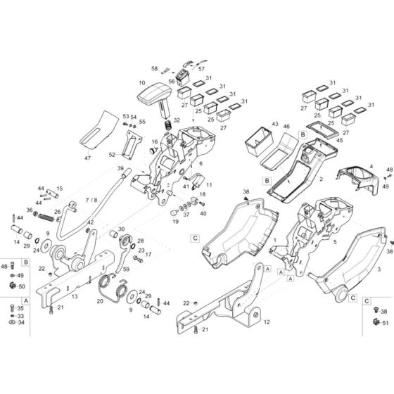 Armrest Assembly for 50Z3