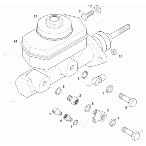 Brake Cylinder Assembly