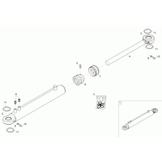Steering Cylinder Assembly