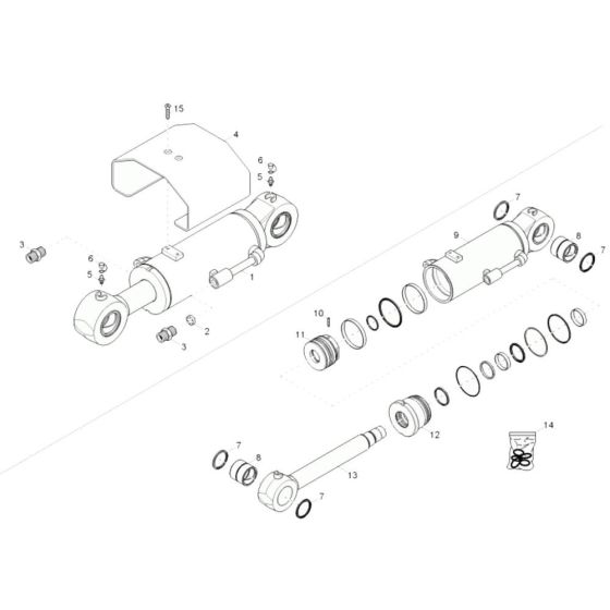 Blade Cylinder Assembly