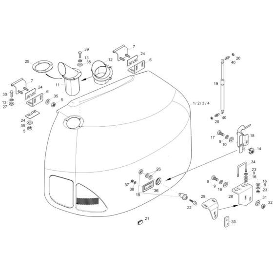 Engine Hood Assembly