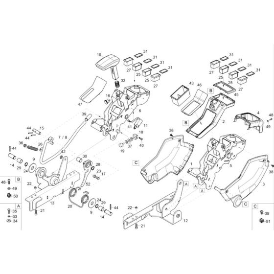 Control Lever Assembly