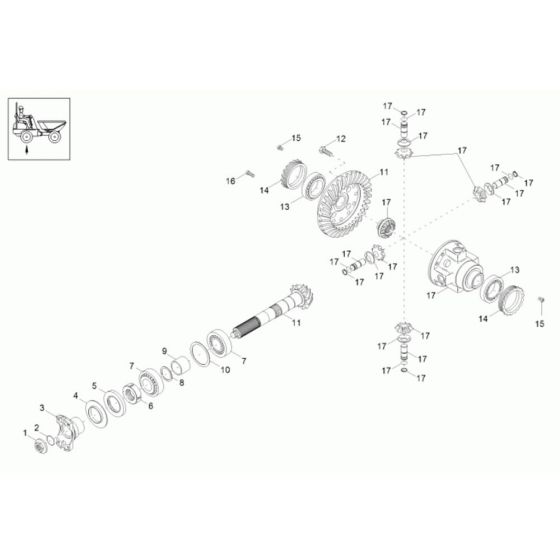 Differential Axle Assembly