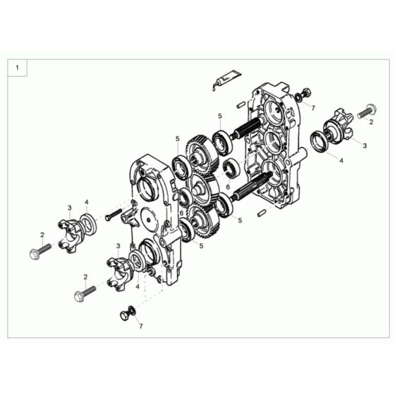Gearbox Assembly Neuson 9001