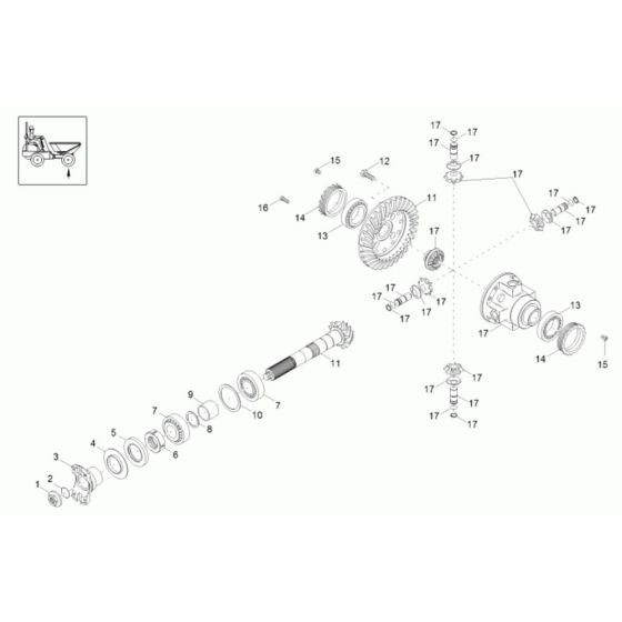 Differential Axle Assembly