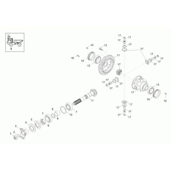 Differential Axle Assembly