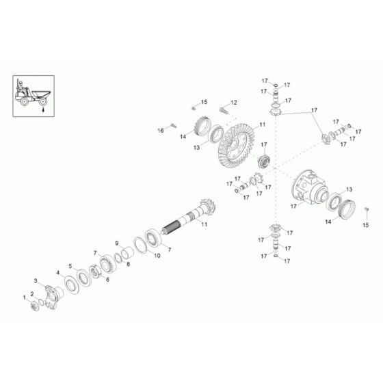 Differential Axle Assembly