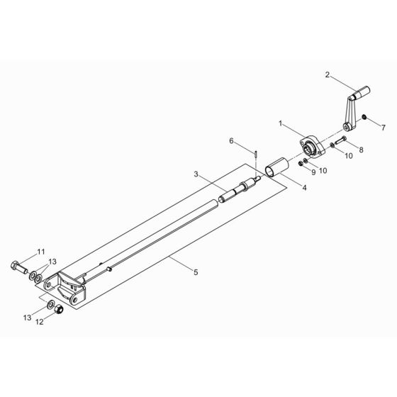 Spindle Assembly for Wacker BFS 1318