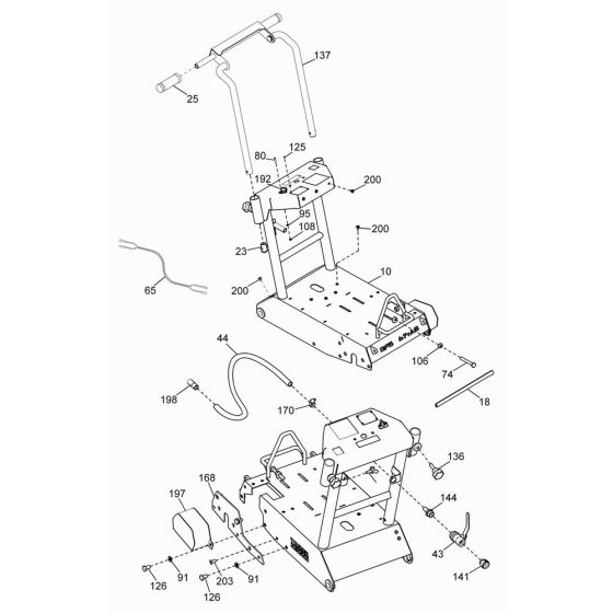 Frame Assembly for BFS 614