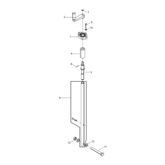 Spindle Assembly for Wacker BFS 735