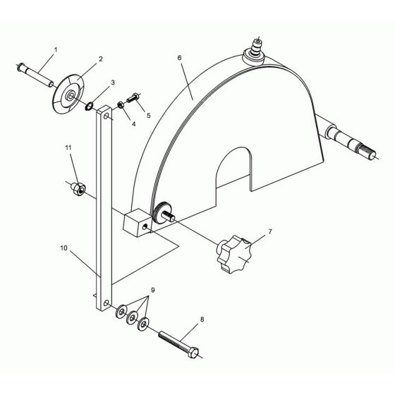 Saw Guard Assembly