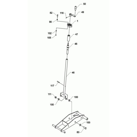 Crank Assembly for BFSX 90