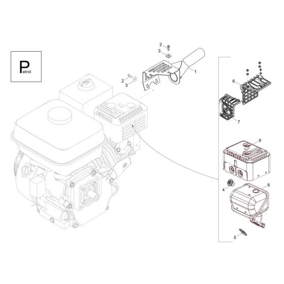 Exhaust Assembly for DT05