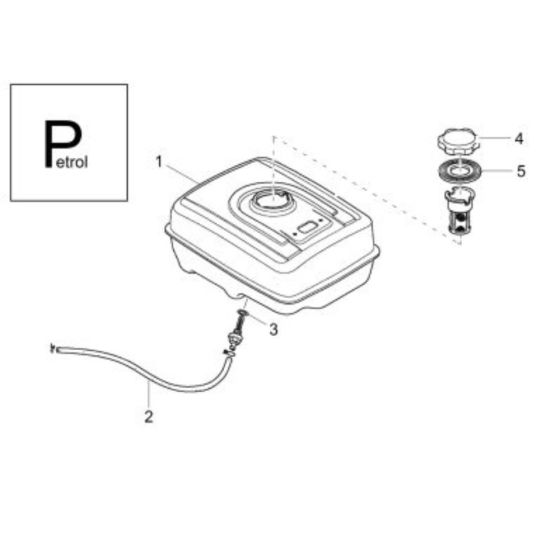 Fuel Tank Assembly for DT08