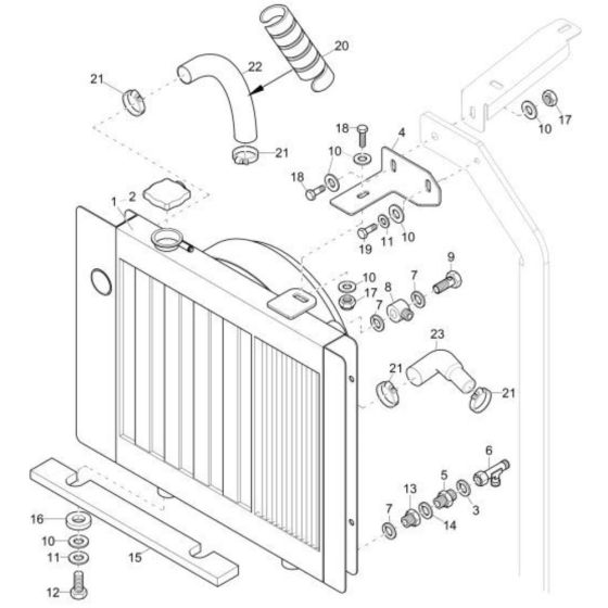 Combi Cooler Assembly