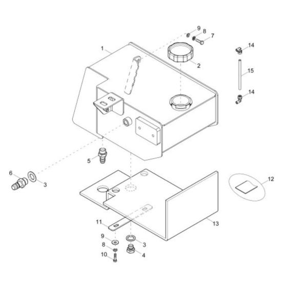 Fuel Tank Assembly for DT10