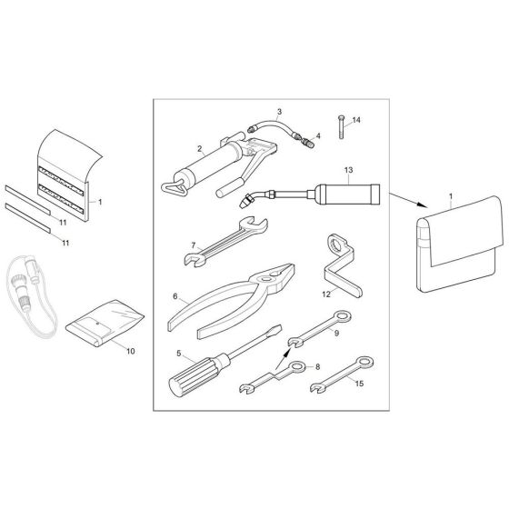 Tools for Wacker DT10e