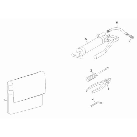 Tools for Wacker DT25