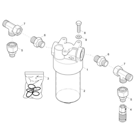 Hydraulic Filter Assembly