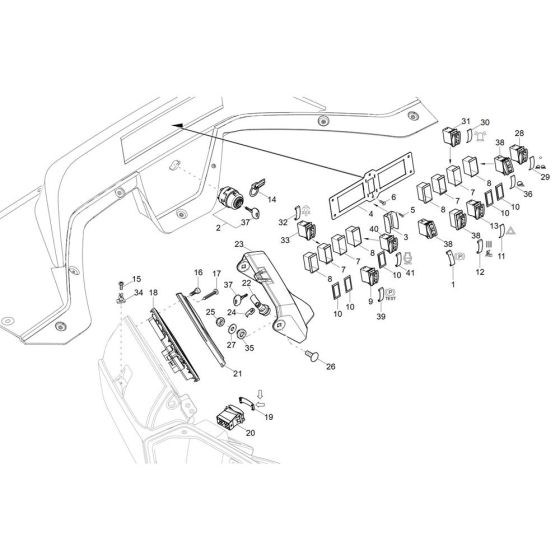 Instrument Panel for Wacker DV100