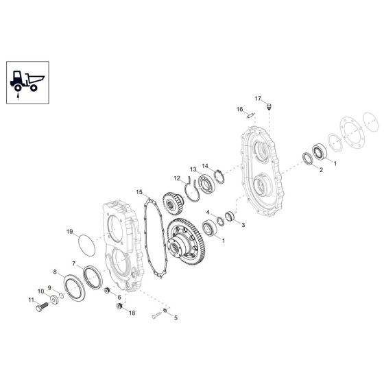 Gearbox Assembly for DV45
