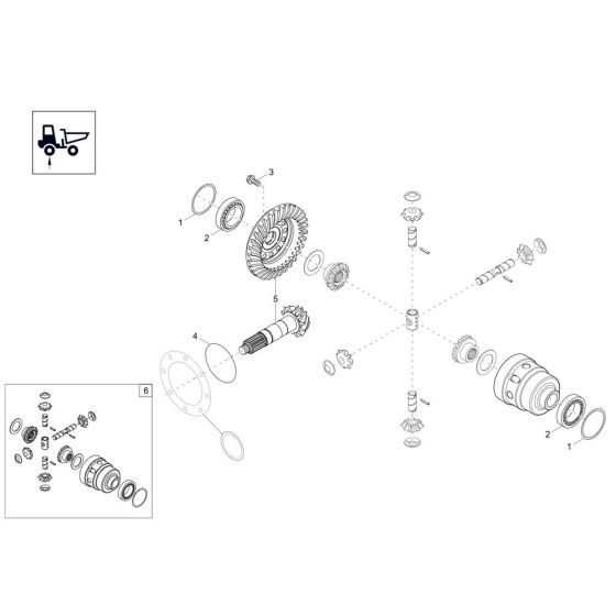 Differential Axle Assembly