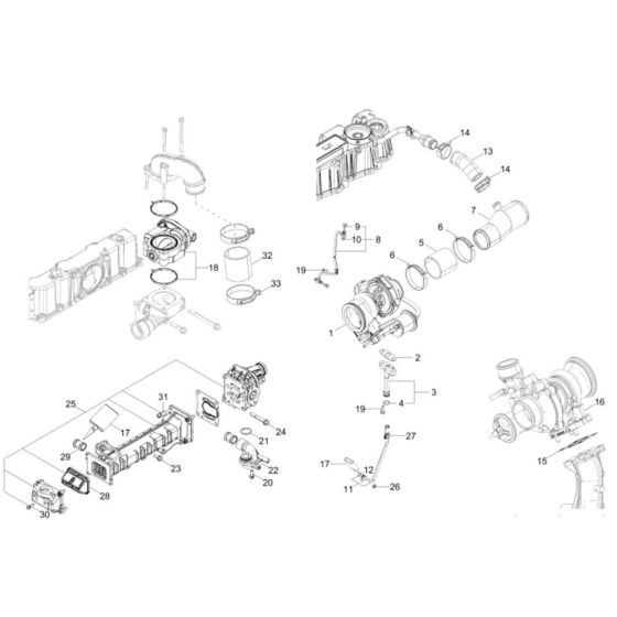 Turbo Supercharger Assembly