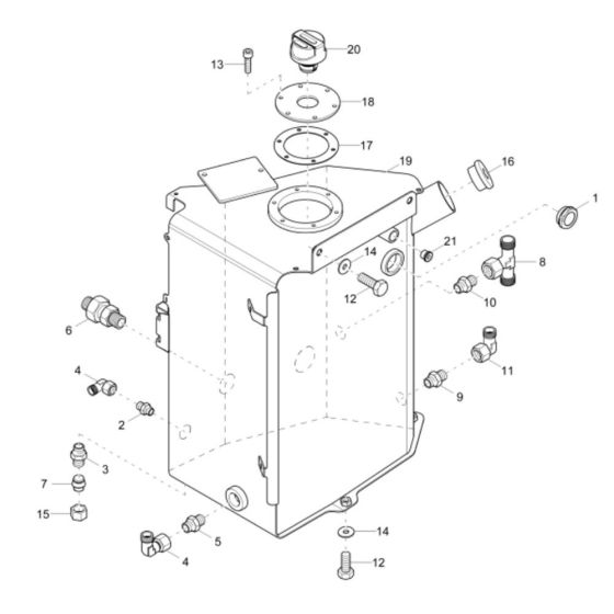 Hydraulic Tank Assembly
