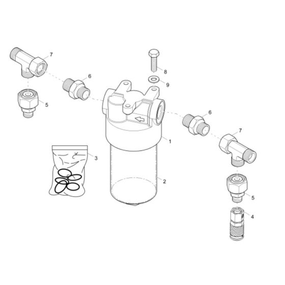 Hydraulic Filter Assembly