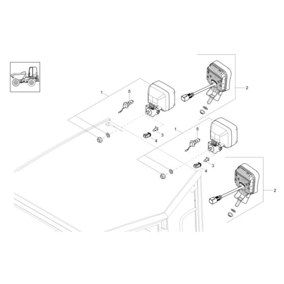 Working Light Assembly