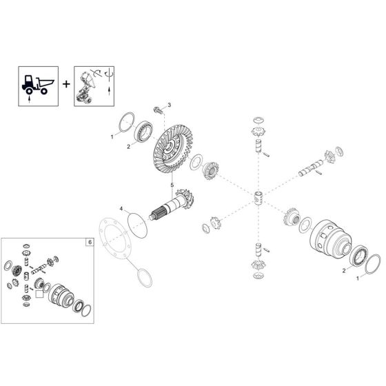 Differential Axle Assembly