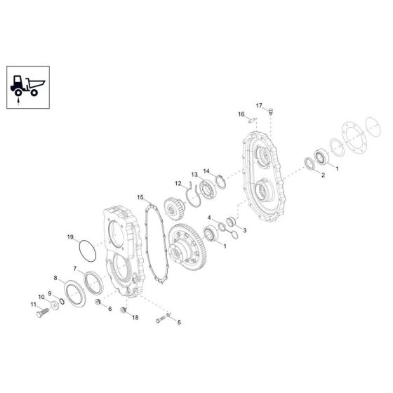 Gearbox Assembly for DW20-2
