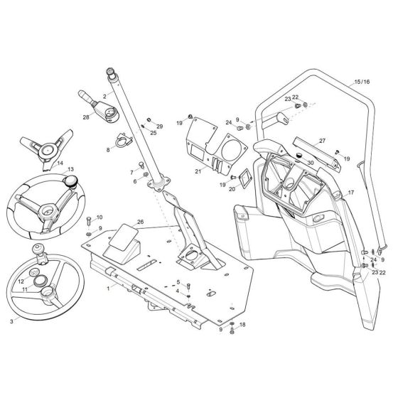 Pilot Stand Assembly
