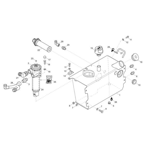 Hydraulic Tank Assembly