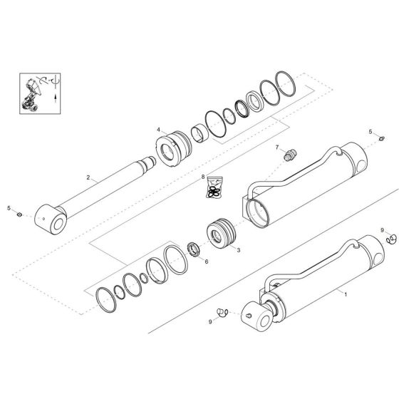 Lift Cylinder Assembly