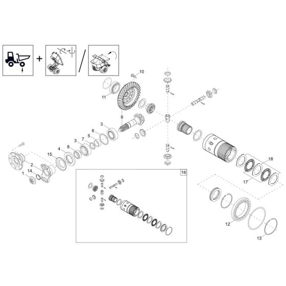 Differential Axle Assembly