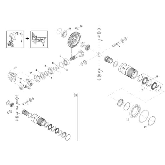 Differential Axle Assembly