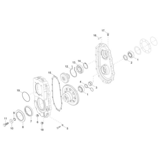 Gearbox Assembly for DW40