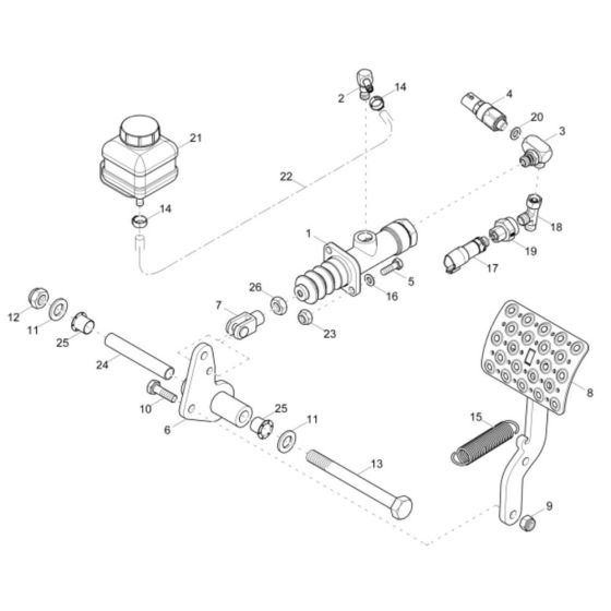 Foot Brake Assembly