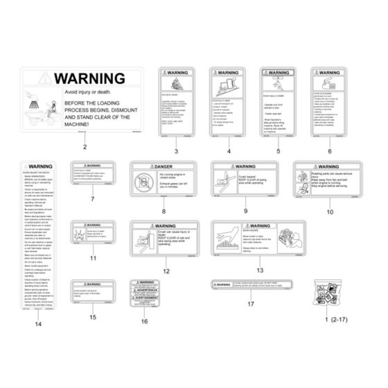 Decals for Wacker DW40 Dumper
