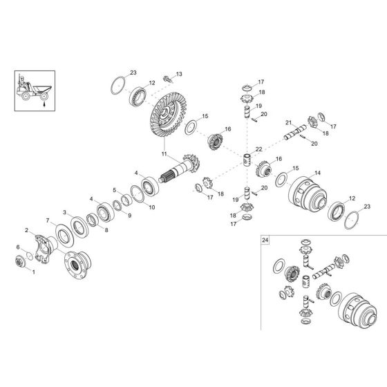 Differential Axle Assembly